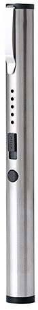 SKYLINE USA INC SGGDELSL Stun Gun Mini Pen Silver Includes Belt Clip/USB Charger
