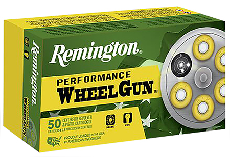 Remington Ammunition 22333 Performance WheelGun  44S&WSpl 246gr Lead Round Nose 50 Per Box/10 Case