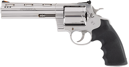 Colt Mfg KODIAKSP6RTS Kodiak  44 Mag 6 Shot 6" Stainless Steel Vent Rib Barrel, Cylinder  &  Frame, Exposed Hammer