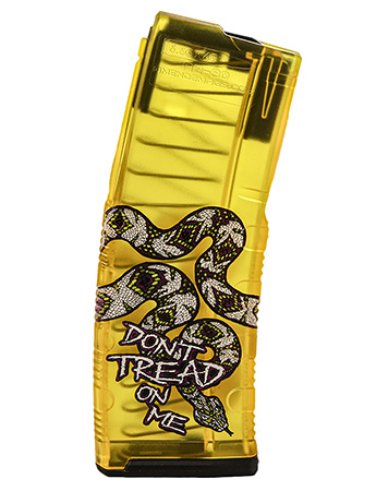 Amend2 556MODCDTOM30 MOD-C  30rd 5.56 NATO Fits AR-15 Yellow Polymer