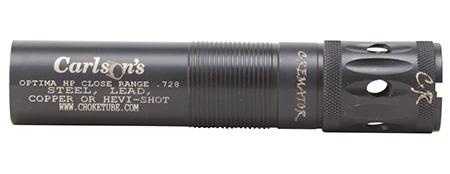 Carlson's Choke Tubes 11563  Cremator Beretta Optima HP 12 Gauge Close Range Ported Steel