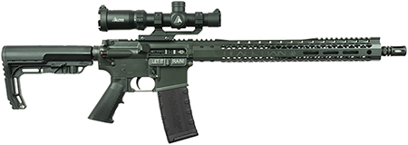 Black Rain Ordnance BROROTROPT02  w/Optic 223 Rem/5.56 NATO 16"