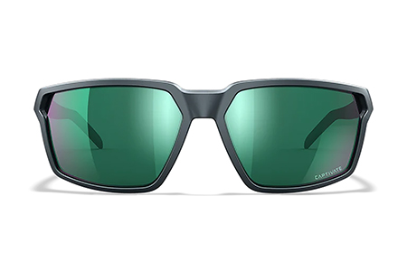Wiley X AC6SRA07 Sierra  M/L Green Mirror Lens Polycarbonate Matte Graphite Frame