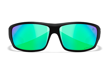 Wiley X ACOME22 Omega  Green Mirror Lens Polycarbonate Matte Black Frame