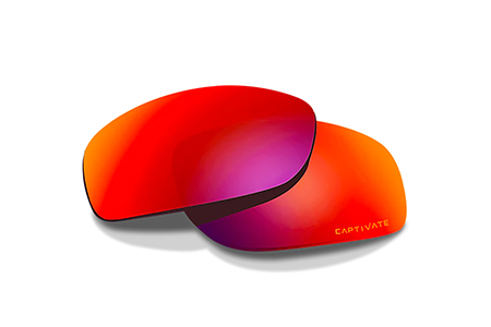 Wiley X P-17RM Twisted  Red Mirror Lens Polycarbonate