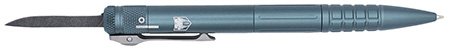 CobraTec Knives CNCOTFPGRYGEN2 Tactical Pen Gen II Gray Aluminum D2 Steel Blade, Includes Pocket Clip