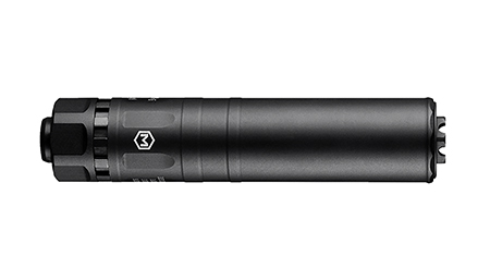 Maxim Defense MXM48216  MS-45 45 Cal 1.375" Black Aluminum/Stainless Steel