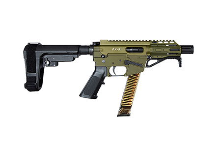 FREEDOM ORDNANCE FX9P4S-ODG FX9P  9mm Luger 31+1 4" OD Green