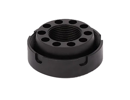 SilencerCo AC4741 Charlie Direct Thread Mount Fits 11/16"x24 Stainless Steel Oxide Black