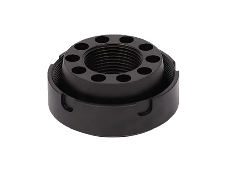 SilencerCo AC4745 Charlie Direct Thread Mount Fits M13x0.75 Black