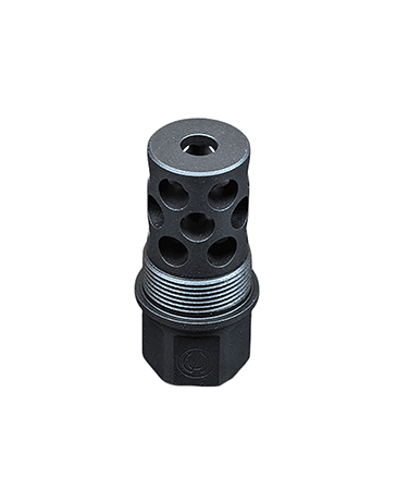 SilencerCo AC5231 TOMD Muzzle Brake Black Matte 1/2"x28 Threads 223 Cal