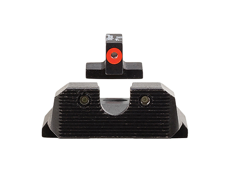 Trijicon 600851 HD XR Night Sight Set Green Tritium/Orange Outline Front, Green Tritium Rear, Black Frame Fits S&W M & P/M & P M2.0