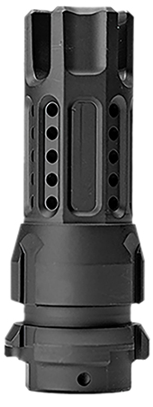 Cobalt Kinetics CKRCBKM556 KeyMo Muzzle Device 5.56x45mm NATO Black Nitride Steel 1/2"x28 Threads