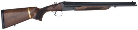 Charles Daly 930108 Triple Threat  12 Gauge 3rd 3" 18.50" Blued Triple Barrel, Black Metal Finish,  Oiled Walnut Checkered Stock  &  Forend, Removeable Butt Stock, Includes 5 Choke Tubes
