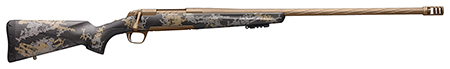 Browning 035539282 X-Bolt Mountain Pro Long Range 6.5 Creedmoor 4+1 26" MB Fluted Burnt Bronze Cerakote Accent Graphic Black Carbon Fiber Stock Right Hand (Full Size)