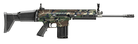 FN 3810170101 SCAR 17S 7.62x51mm NATO 20+1, 20" Black Anodized Steel Threaded Barrel, 1913 Picatinny Rail Aluminum Receiver, Adjustable Synthetic Stock, Black Hogue Finger Groove Grip