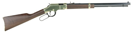 Henry H004 Golden Boy  22 LR Caliber with 16 LR/21 Short Capacity, 20" Octagon Barrel, Brasslite Metal Finish  &  American Walnut Stock Right Hand