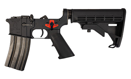Franklin Armory 0020024BLK BFSIII  Aluminum Black Hardcoat Anodize Black A2 Pistol Grip for M4