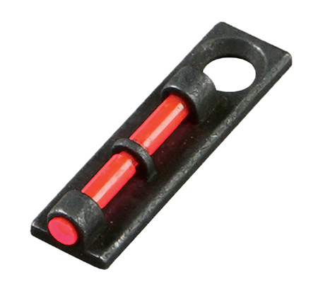 HiViz FL2005R Flame Bead Replacement Front Sight  Black | Red Fiber Optic Front Sight Universal Threads