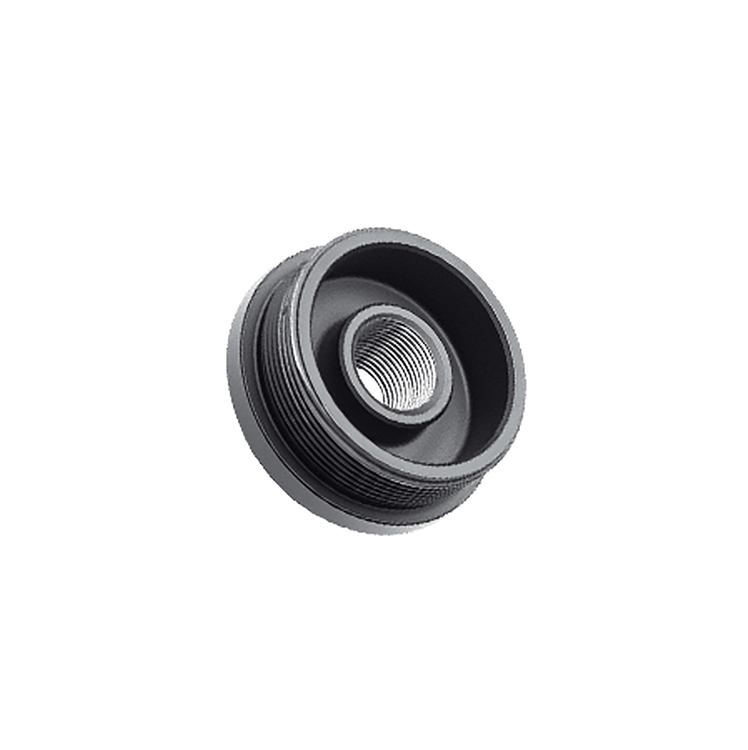 B & T Firearms SD-145550 Adapter Direct Thread HUB Fits 5/8"x24 Inconel Black