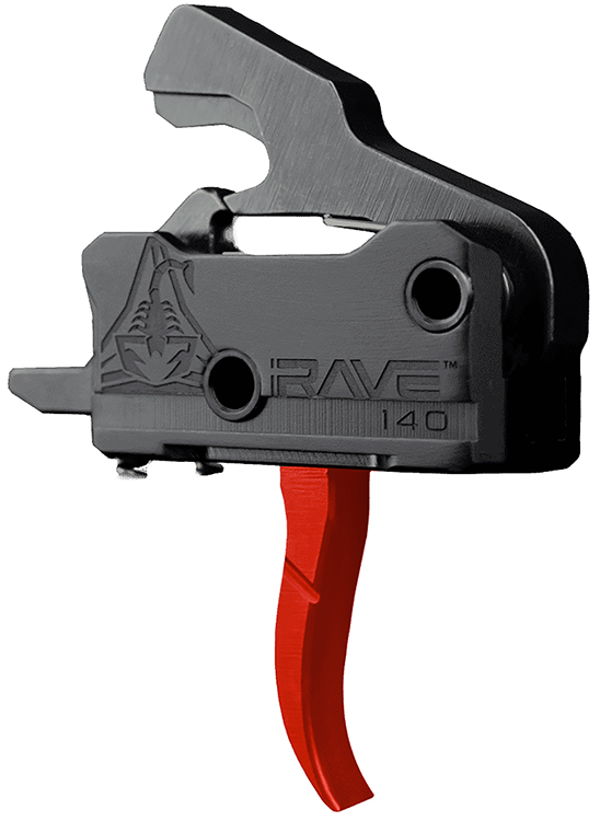 Rise Armament T017RED RA-140 Super Sporting Black/Red Curved