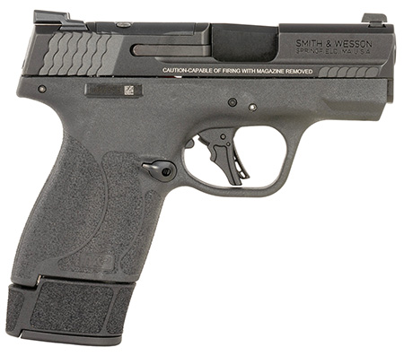Smith  &  Wesson 14196 M & P9 Shield 9mm Luger 15+1 3.10" Black Armornite Barrel, Optic Ready/Serrated Slide, Black Frame