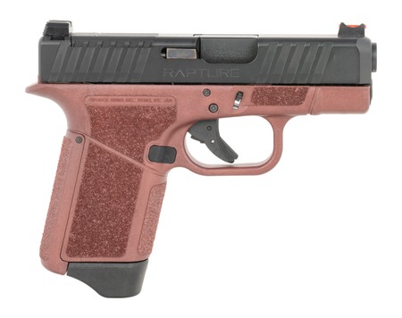 Gforce Arms GF932512CB Rapture  Sub-Compact Frame 9mm Luger 12+1 3.25" Black Steel Barrel, Black Steel Optic Cut/Serrated Slide, Red Cerakote Polymer Frame, Shield RMSc/RMR Footprint