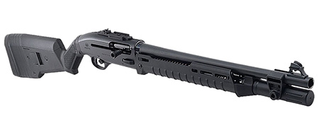 Langdon Tactical Tech LTT1301HZMBLK Beretta 1301  3" 7+1 18.50" Black Oxide Heat Shield Barrel, Black Anodized Aluminum Receiver, Black Magpul Synthetic Stock, Modified Magpul Zhukov Forend