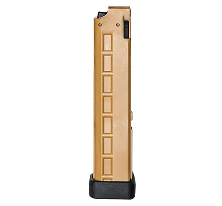 B & T Firearms BT-440245-CT Covert Slip-In 25rd 9mm Luger Fits B & T KH9 Coyote Tan
