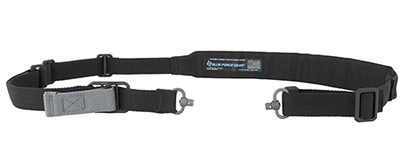 Blue Force Gear VCAS2TO1PB200AABK Vickers 221 Black Cordura 57"-67" OAL Padded Rifle