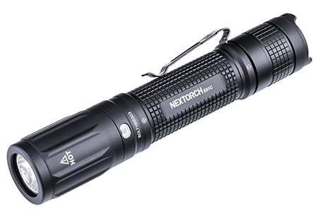 Nextorch  Everyday Carry LED Flashlight Black 1600 lumens