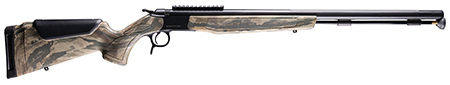 CVA PR2047NM Optima  50 Cal 26" Black Nitride Fluted Barrel, 0 MOA Picatinny Rail, Black Steel Receiver, Fixed Realtree Legacy Synthetic Stock