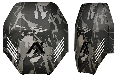 Axil LLC MXPLTBC MX Plate  Polymer Over the Head Black Camo