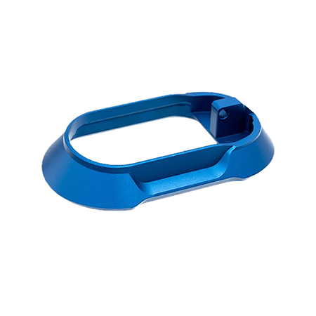 Tyrant CNC TDVP9MWBLUE  Magwell Fits Heckler  &  Koch VP9/VP40 Blue Aluminum