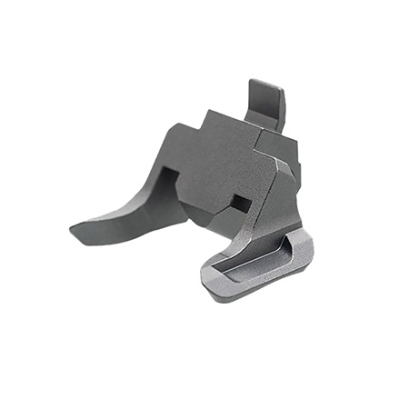 Tyrant CNC TDVP9EGREY Extended Magazine Release  9mm/40 S&W Fits Heckler  &  Koch VP9/VP40 Grey Aluminum