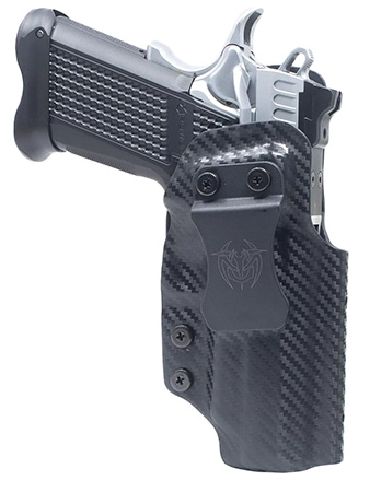 Fusion Firearms QUFUSXPRH XP Pro  IWB/OWB Black Boltaron, Belt Clip, Right Hand