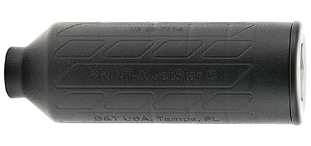 B & T Firearms SD-124123-US-JET DT Jet Mini Wipe Suppressor 9mm Black 13.5x1 LH
