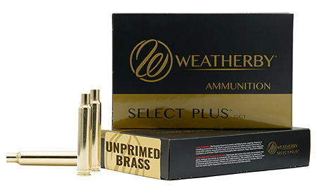Weatherby BRASS338 Select Plus  338 WBY RPM Rifle Brass