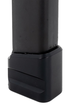 Cross Armory CRG+5MEG19BK Magazine Extension  Fits Glock 19 Gen 1-5 5rd Black Aluminum