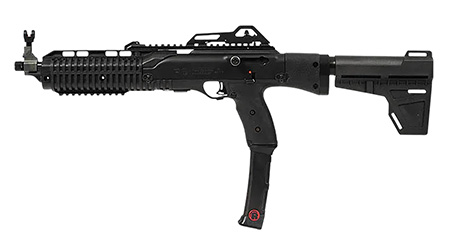 Hi-Point 995PBRACE 1095P  9mm Luger 10+1 13.25" Black Threaded Barrel, Black Powdercoat Polymer Receiver w/Picatinny Rail, Black Pistol Brace, Black Plastic Grip