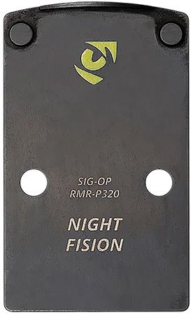 Night Fision SIGOPRMRP320 Black Stainless Steel Fits  Trijicon RMR, Holosun 507C Compatible w/ Sig Sauer Pro Cut
