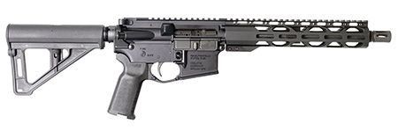 Radical Firearms FP105762X39HBAR10RPRBT BTR  7.62x39mm 10.50" Black Polymer