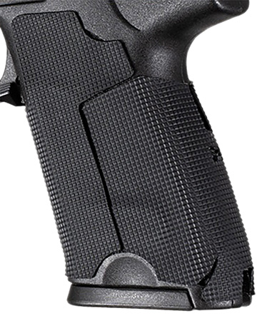Hogue 17908 Wrapter  Black Rubber Fits H & K USP
