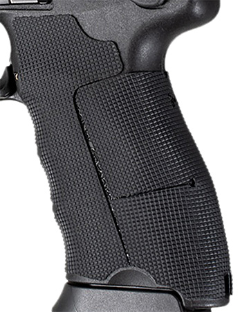 Hogue 17948 Wrapter  Black Rubber Fits H & K 45