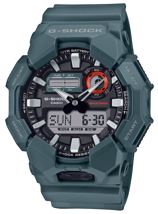 GSHOCK GA0102ACR     ANALOG DIGITAL           BLUE