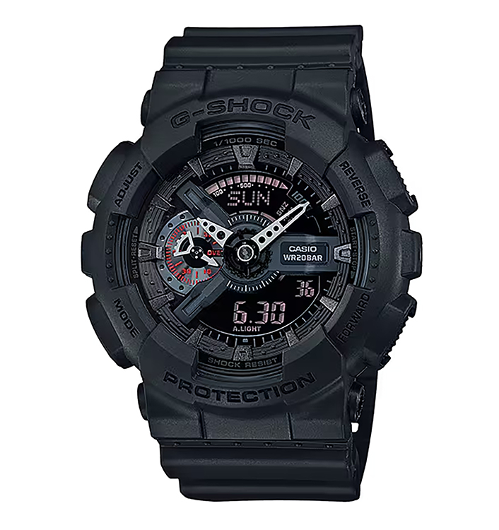 GSHOCK GA110MB1ACR   MILITARY ANALOG DIG       BLK