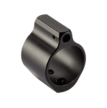 Wilson Combat TRLPGBM Gas Block Lo-Profile .875" Rifle Black Nitride 4140 Chromoly Steel