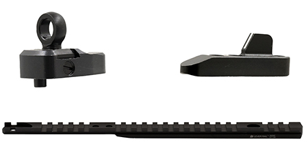 XS Sights ML10085 Marlin Optic Mounts  &  Ghost Ring Sight Sets  Black Anodized Aluminum/Steel Fits Marlin 336 Lever Action