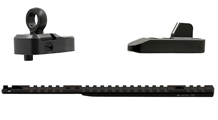 XS Sights ML10095 Marlin Optic Mounts  &  Ghost Ring Sight Sets  Black Anodized Aluminum/Steel Fits Marlin 1894 Lever Action