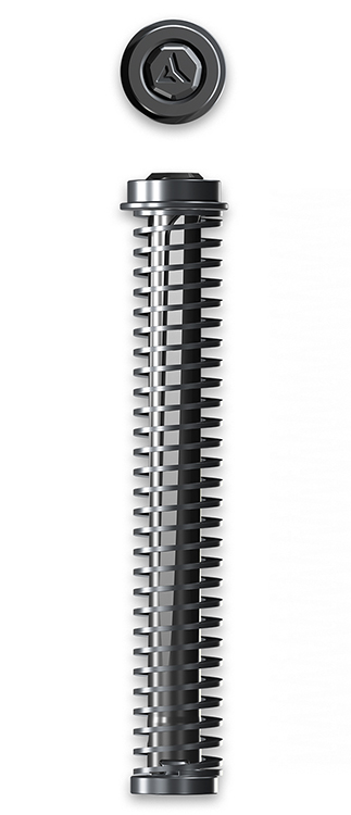 Radian Weapons AG173/4 Compressor Guide Rod Compatible w/Glock 17 Gen3-4, Nitride Finish
